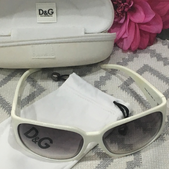 d & g sunglasses white frame